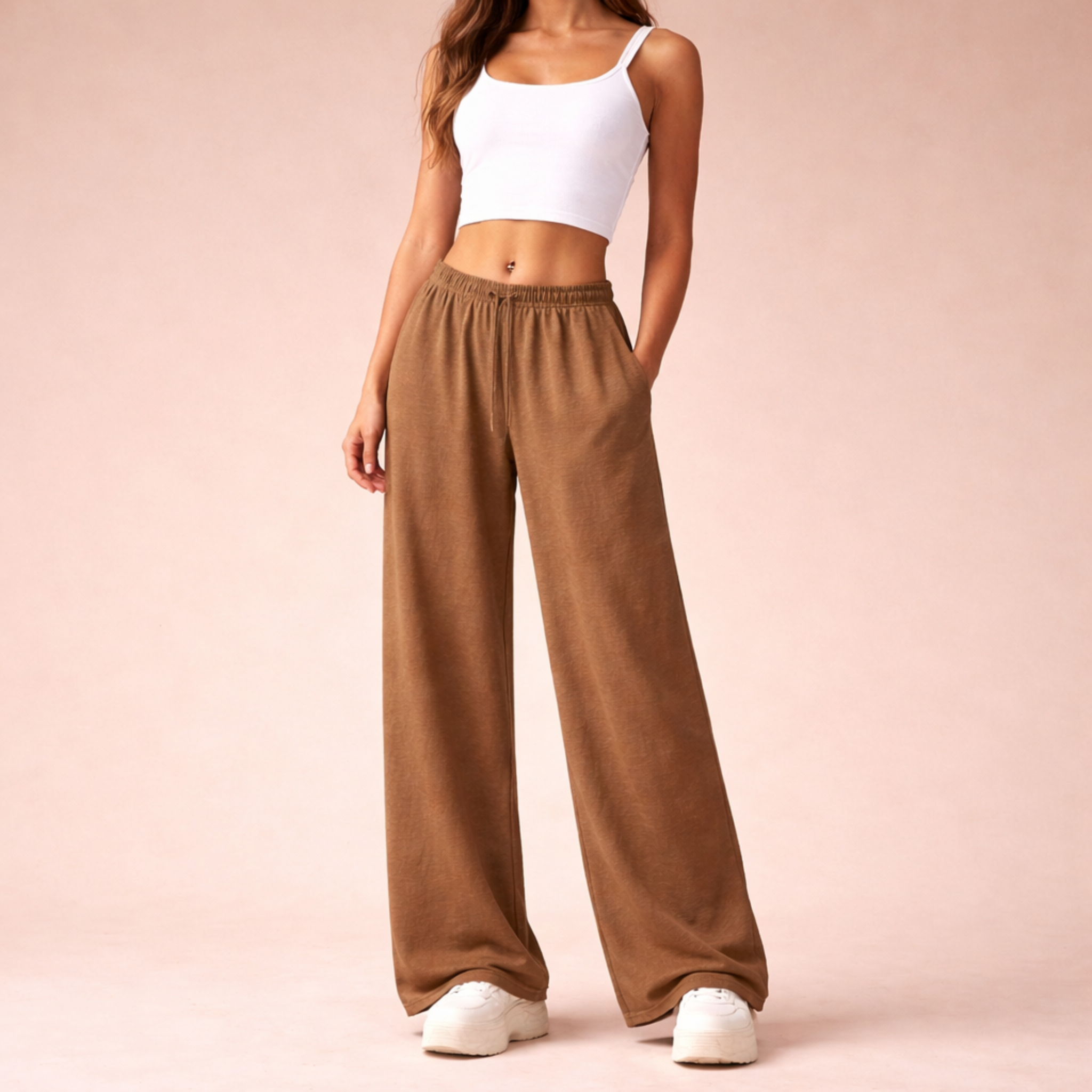 Marlene | Relaxed Wide-Leg Joggers