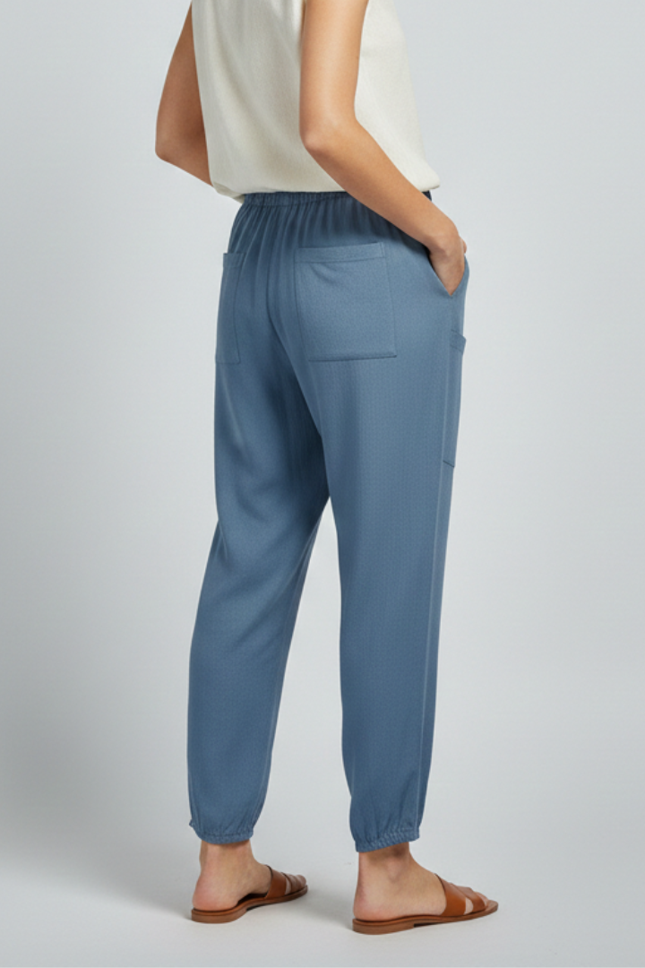 Anna | Women's Casual Trousers with Drawstring Waist
