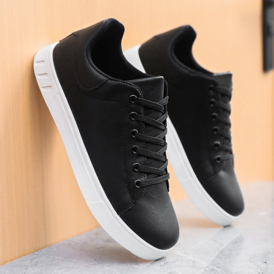 Carter | Men's Casual Leather Lace-Up Sneakers