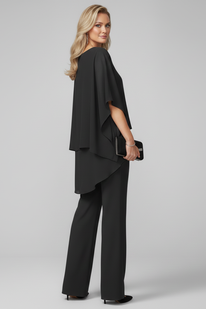 Justine | Women's Off-Shoulder Wide-Leg Jumpsuit