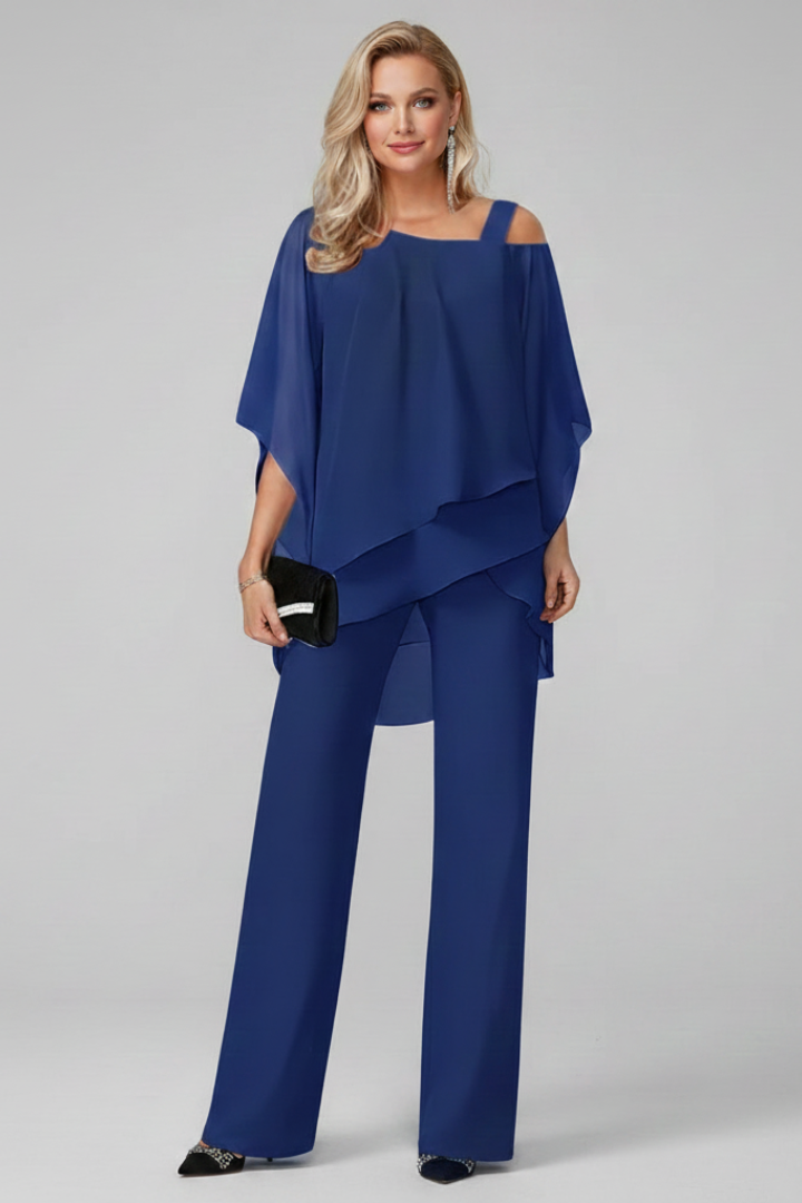 Justine | Women's Off-Shoulder Wide-Leg Jumpsuit