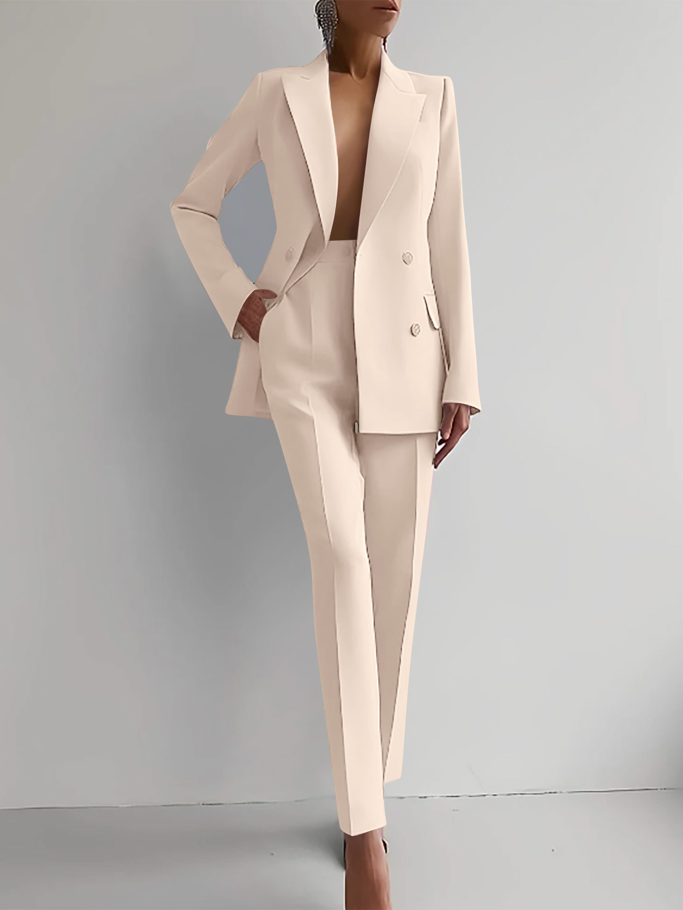 May | Women's Tailored Suit Set for Professional Wear