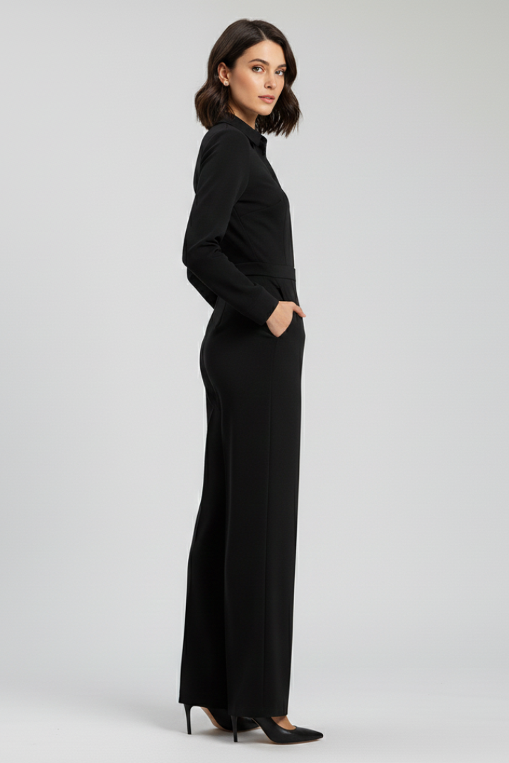 Dawn | Women's Tailored Wide-Leg Jumpsuit