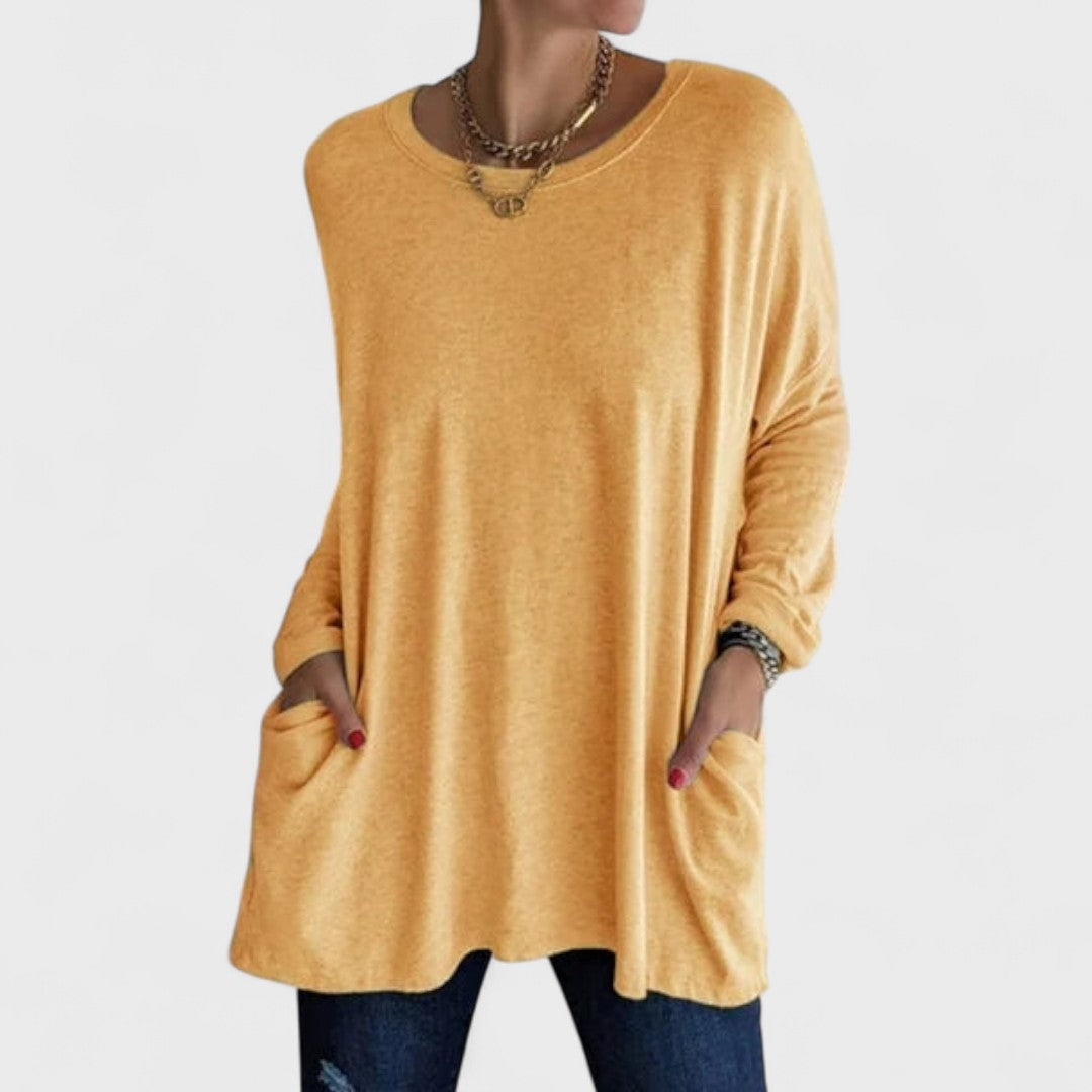 Emma | Women's Relaxed Fit Long Sleeve Top