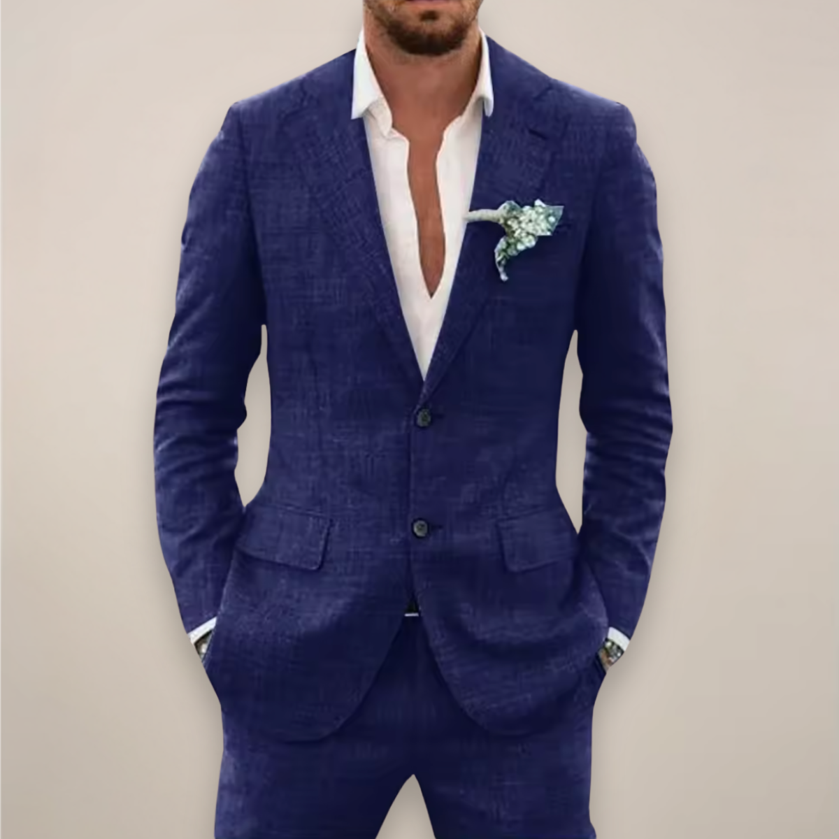 Freddie | Men's Suit Notch Lapel Tailored Set