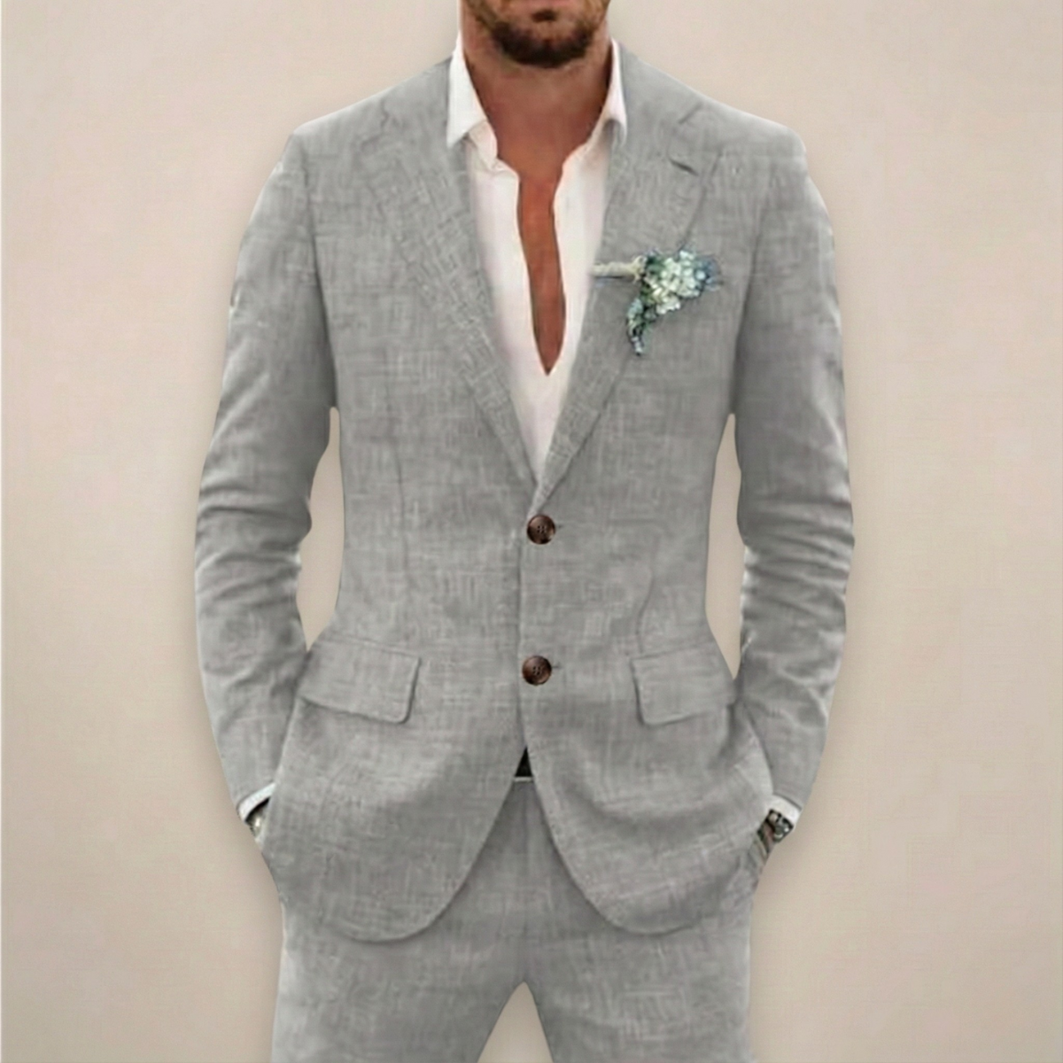 Freddie | Men's Suit Notch Lapel Tailored Set