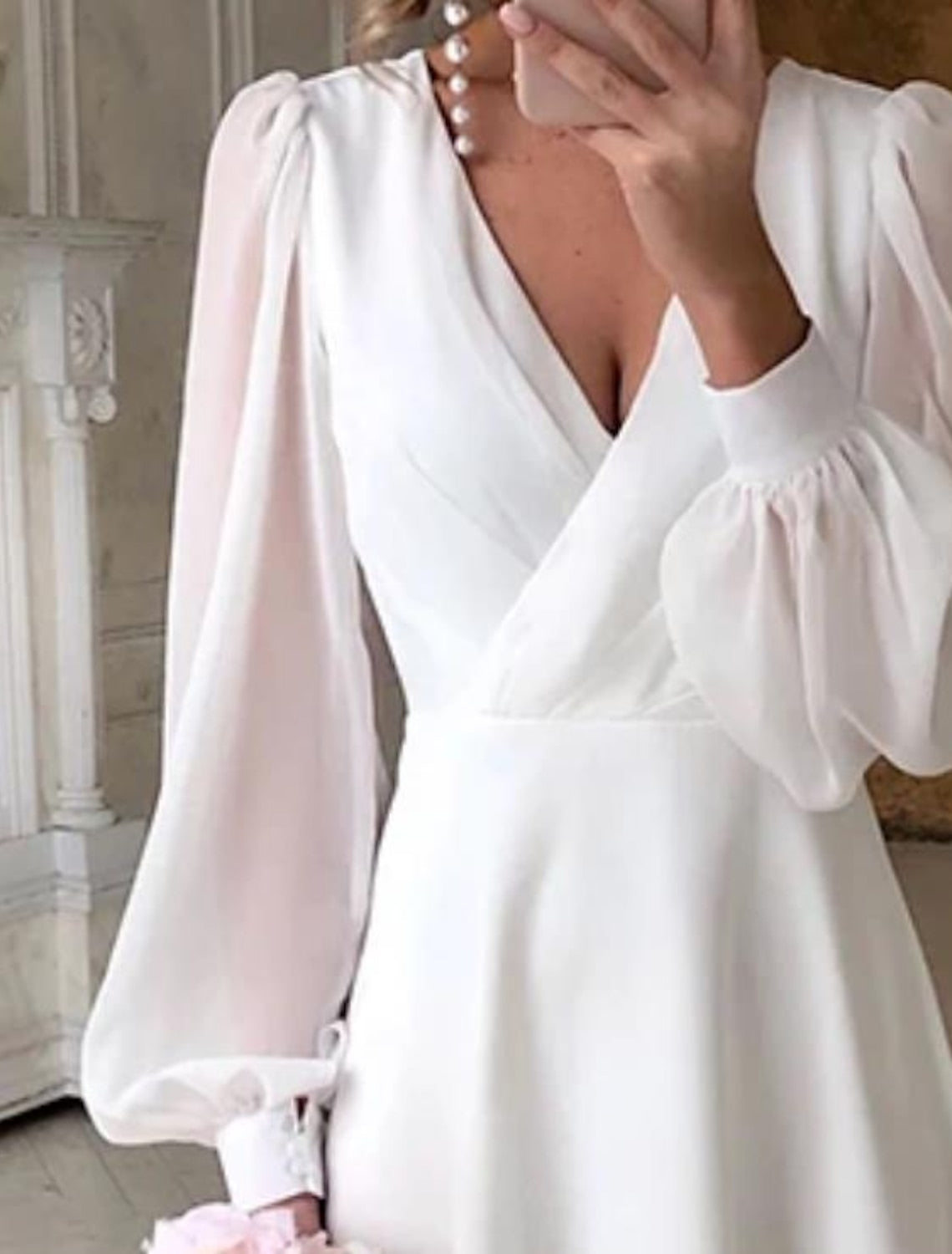 Gina | Women's Classic Long Sleeve Wedding Dress