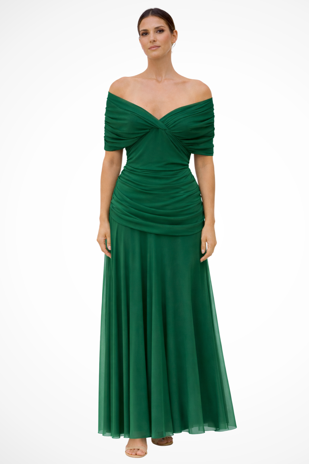 Gina | Women's Off-Shoulder Pleated Summer Dress