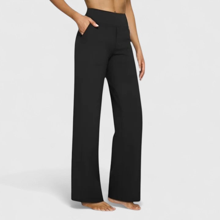 Hannah | Women's Comfortable Wide Waistband Pants