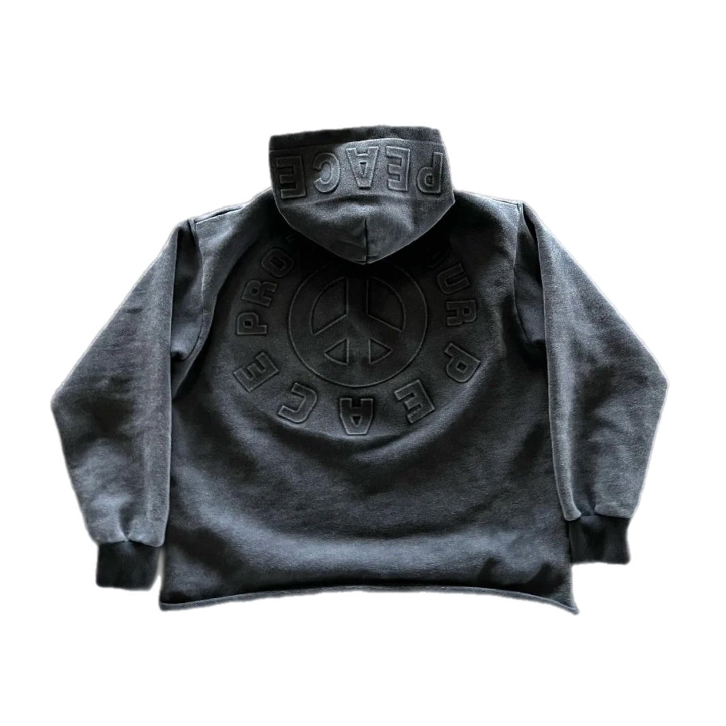 PEACE CLOUD Crop Hoodie