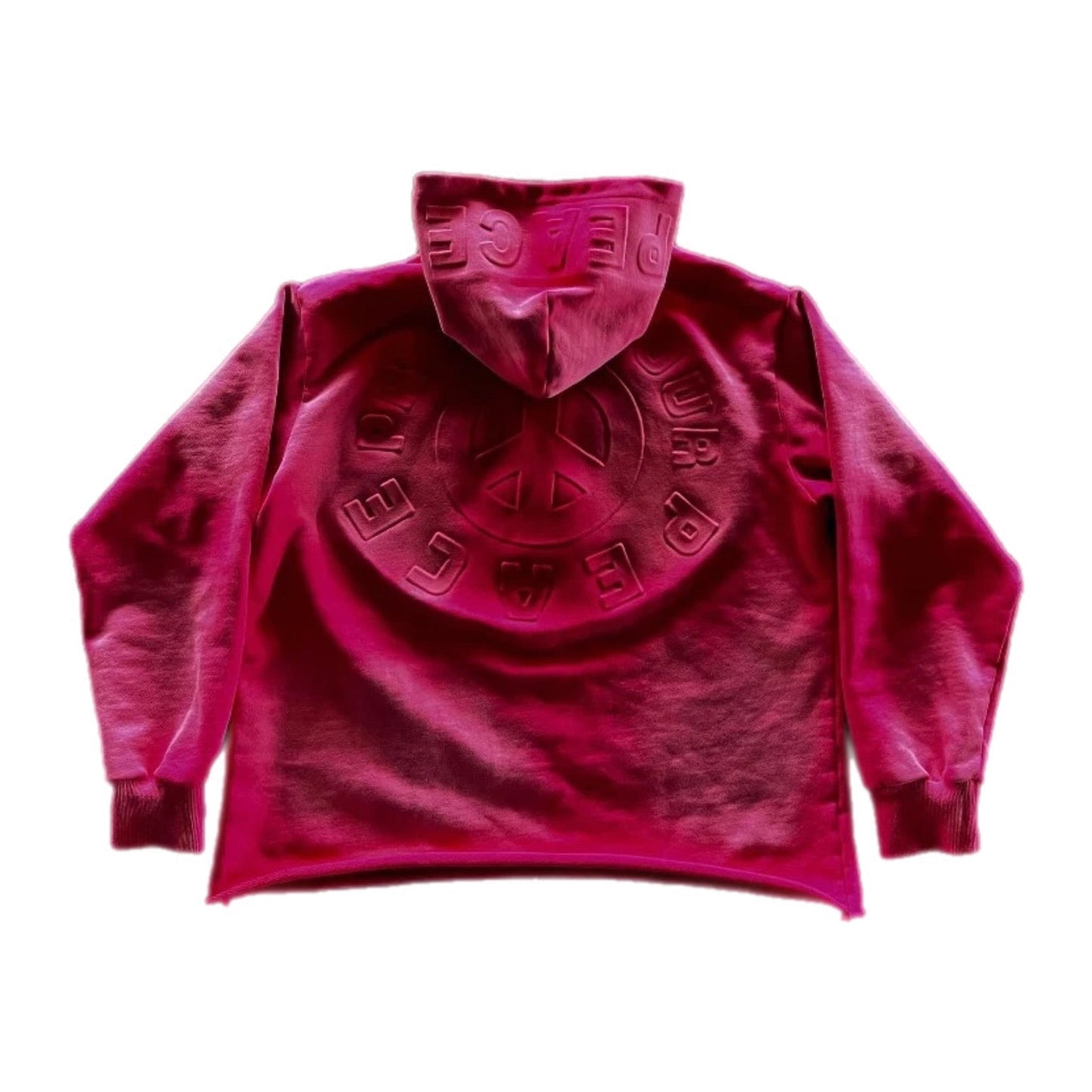PEACE CLOUD Crop Hoodie