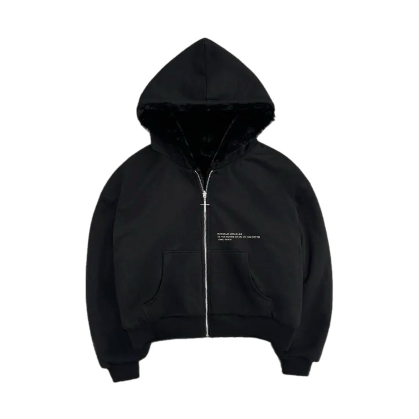 LEOPARD CLOUD Two Side Zip Up