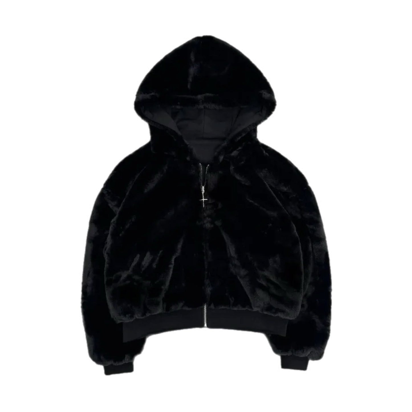 LEOPARD CLOUD Two Side Zip Up