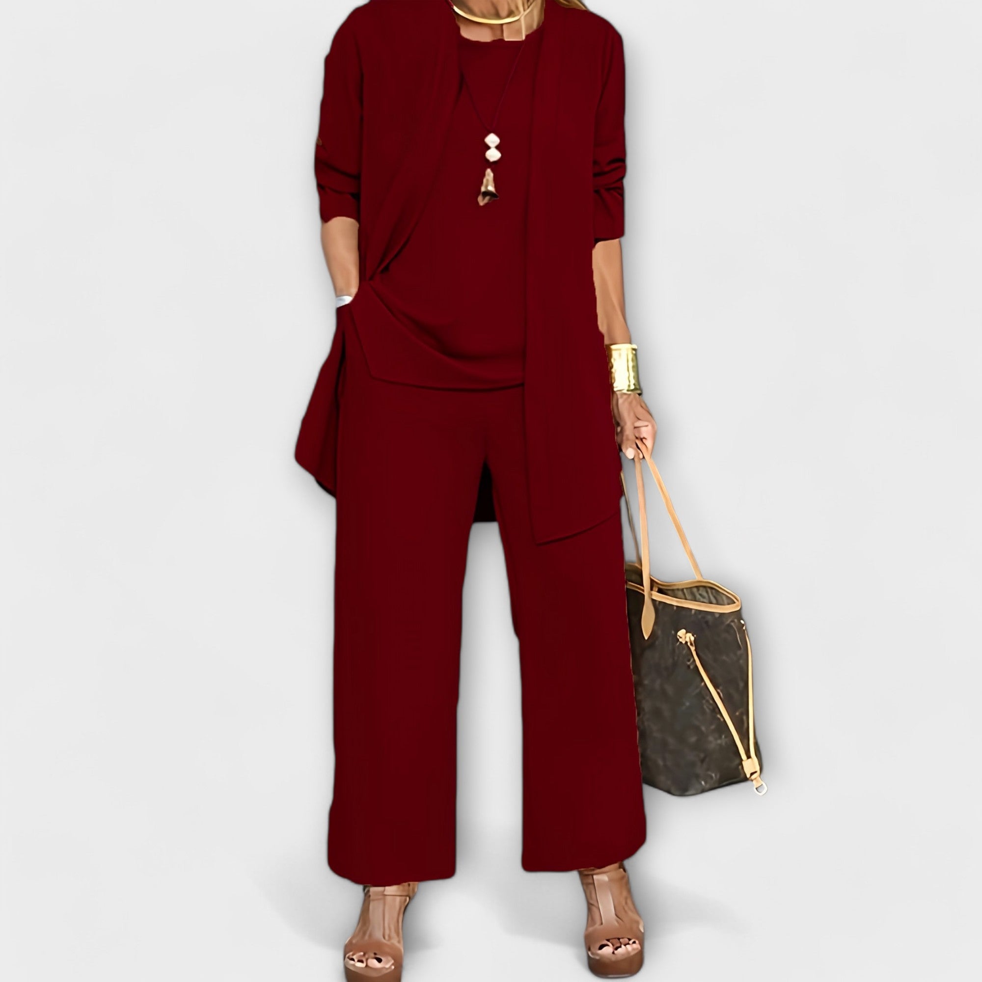 Thea | Women's Elegant Three-Piece Set