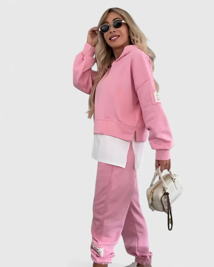 Kendra | Women's Loungewear Color-Block Set
