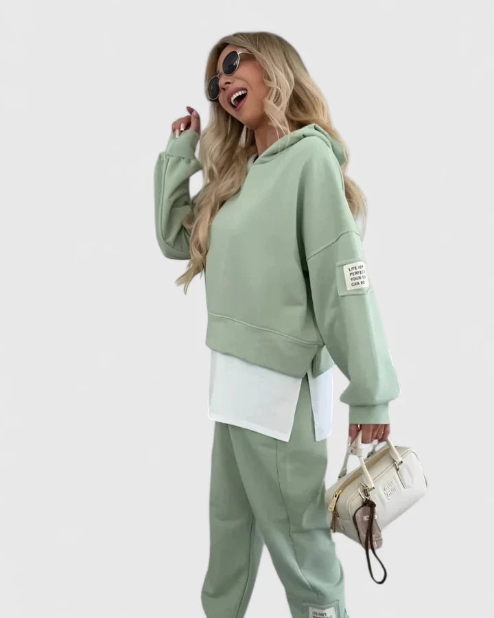 Kendra | Women's Loungewear Color-Block Set