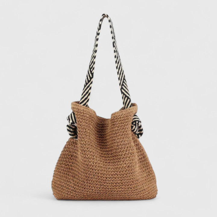 Lyra Collection | Handbag Tote Bag with Handwoven Design & Statement Straps | Versatile Accessory for Stylish Outings