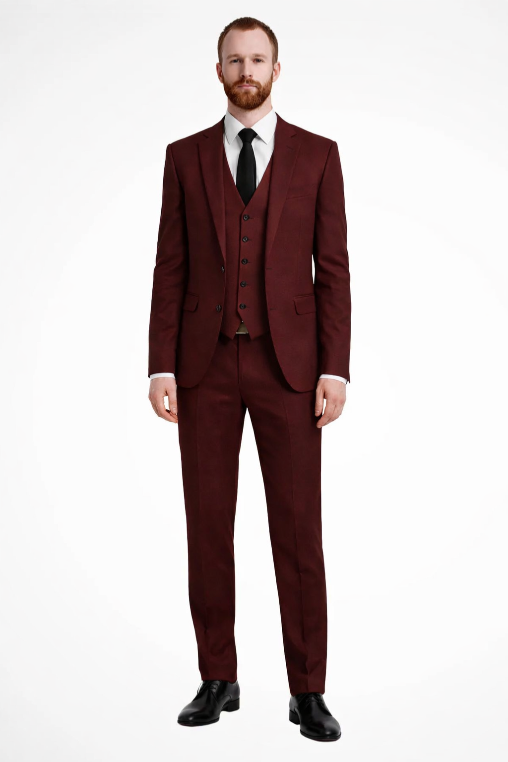 Marcus | Men's Linen Three-Piece Suit for Summer