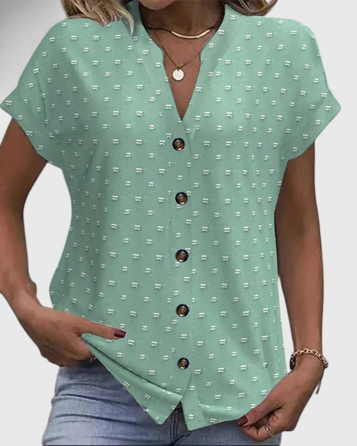 Mia | Women's Lightweight V-Neck Casual Shirt
