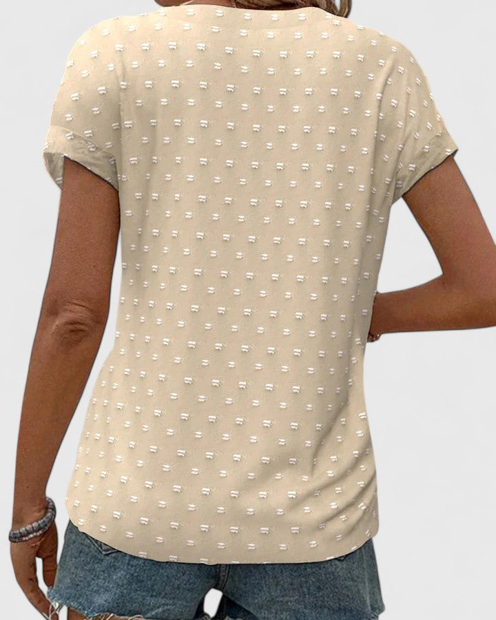 Mia | Women's Lightweight V-Neck Casual Shirt