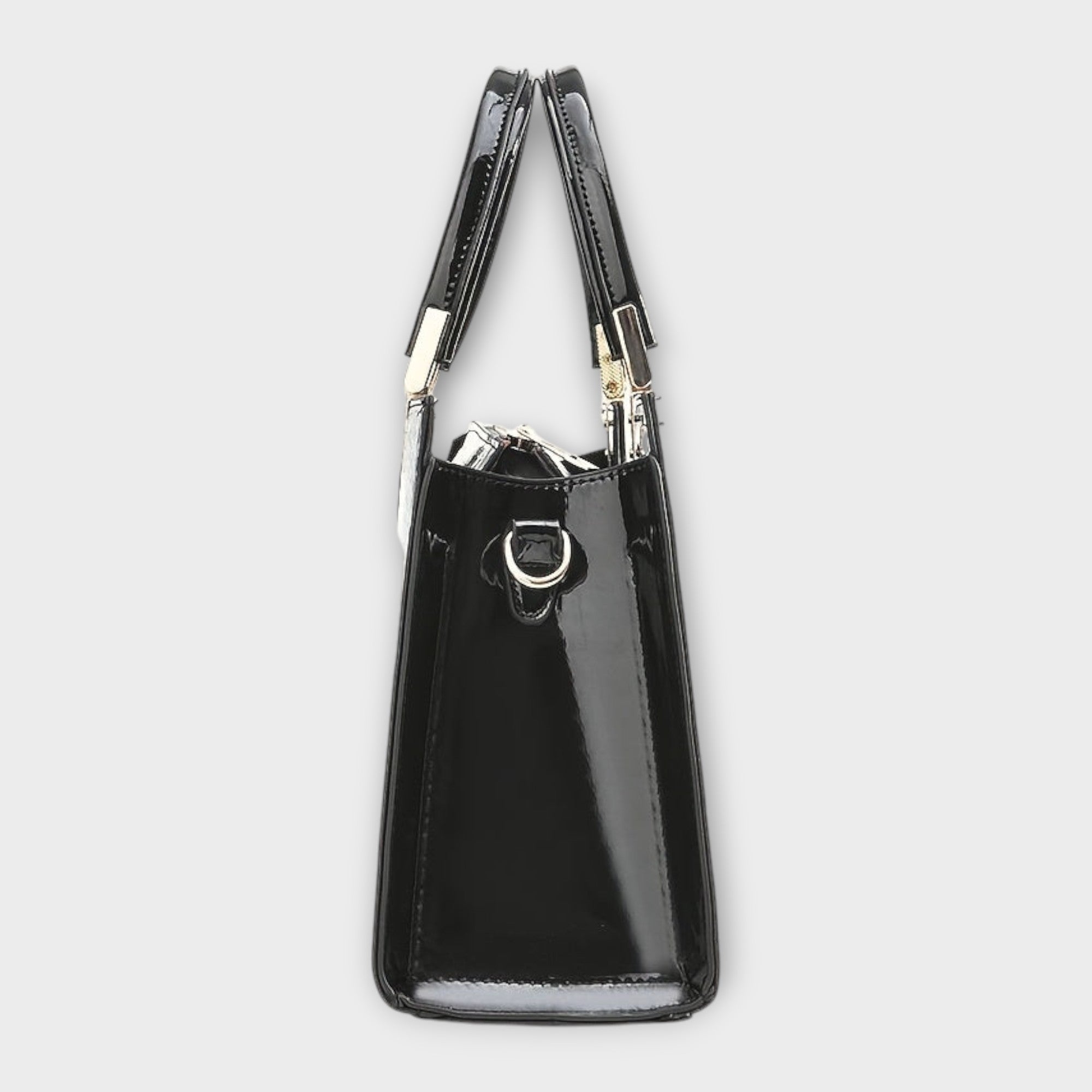 Olivia Collection | Handbag with Glossy Crocodile Pattern & Spacious Interior | Elegant Accessory for Modern Women