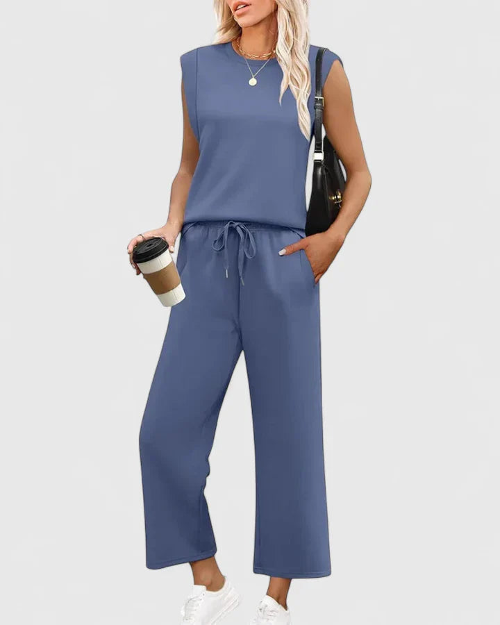 Olivia | Women's Loungewear Two-Piece Set with Pockets