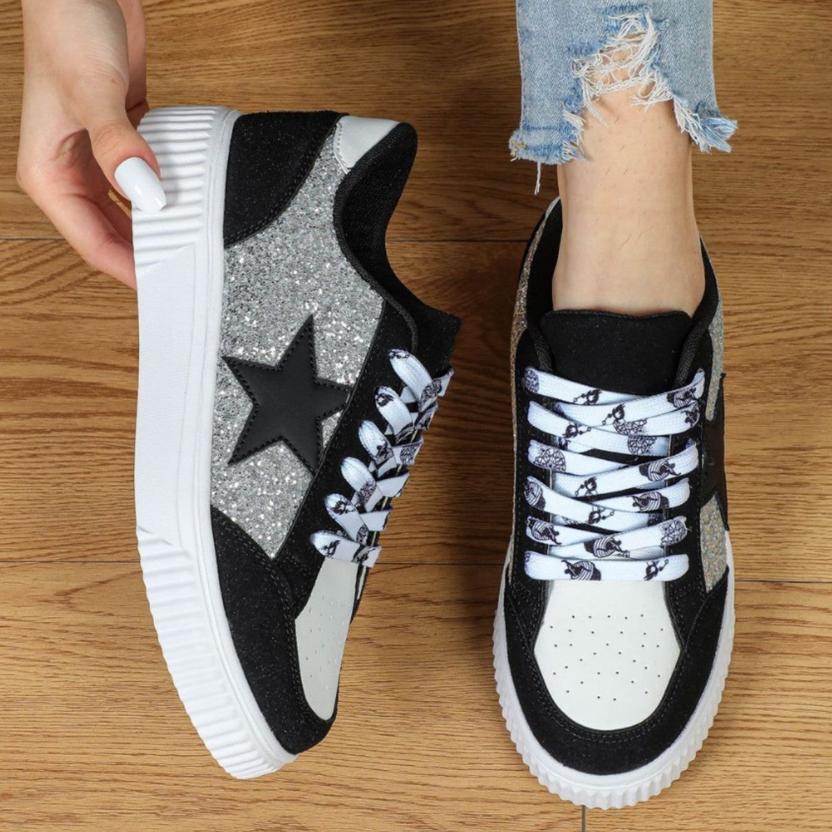 Rebecca | Women's Breathable Lace-Up Running Sneakers