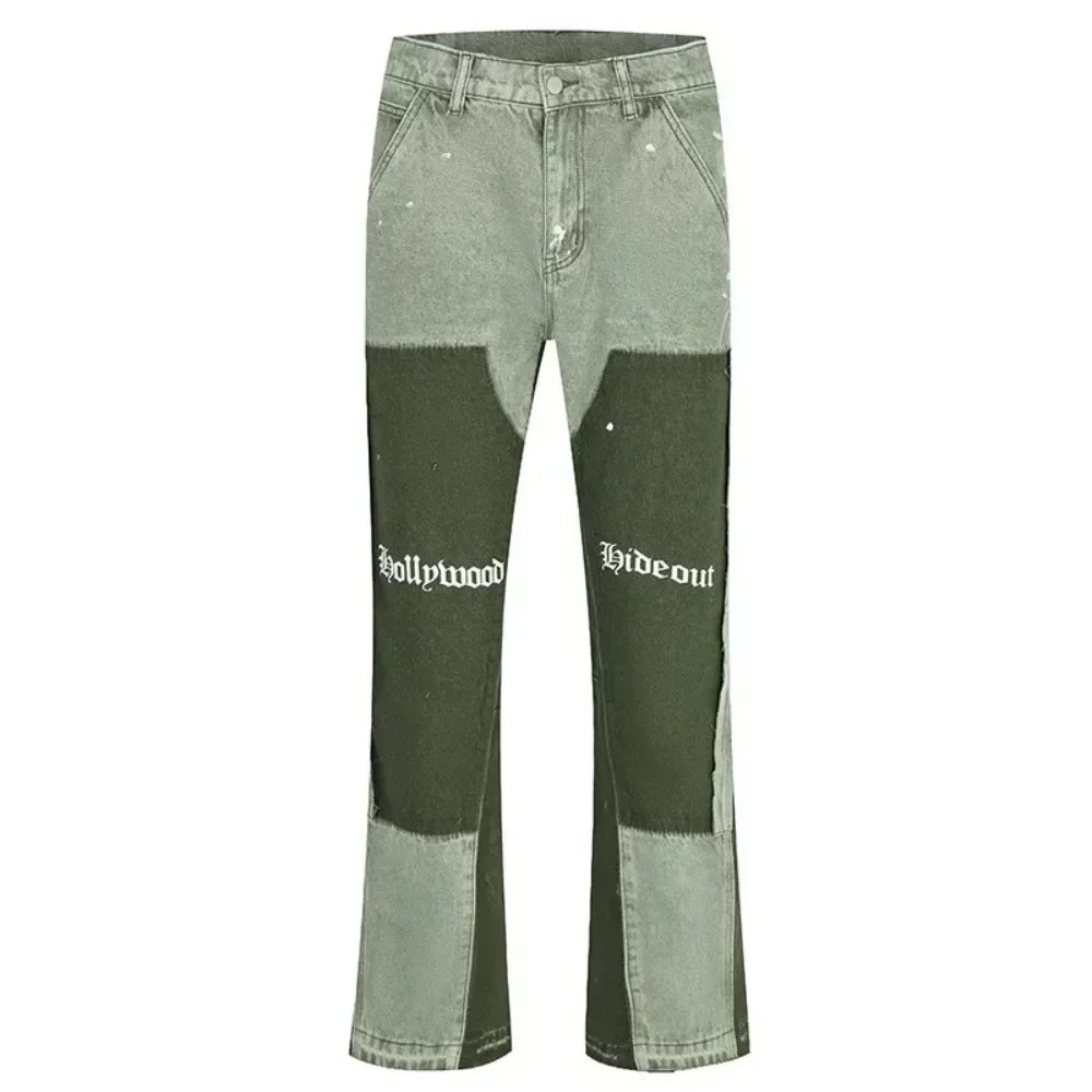 MNMLE CLOUD CARGO Flared Jeans