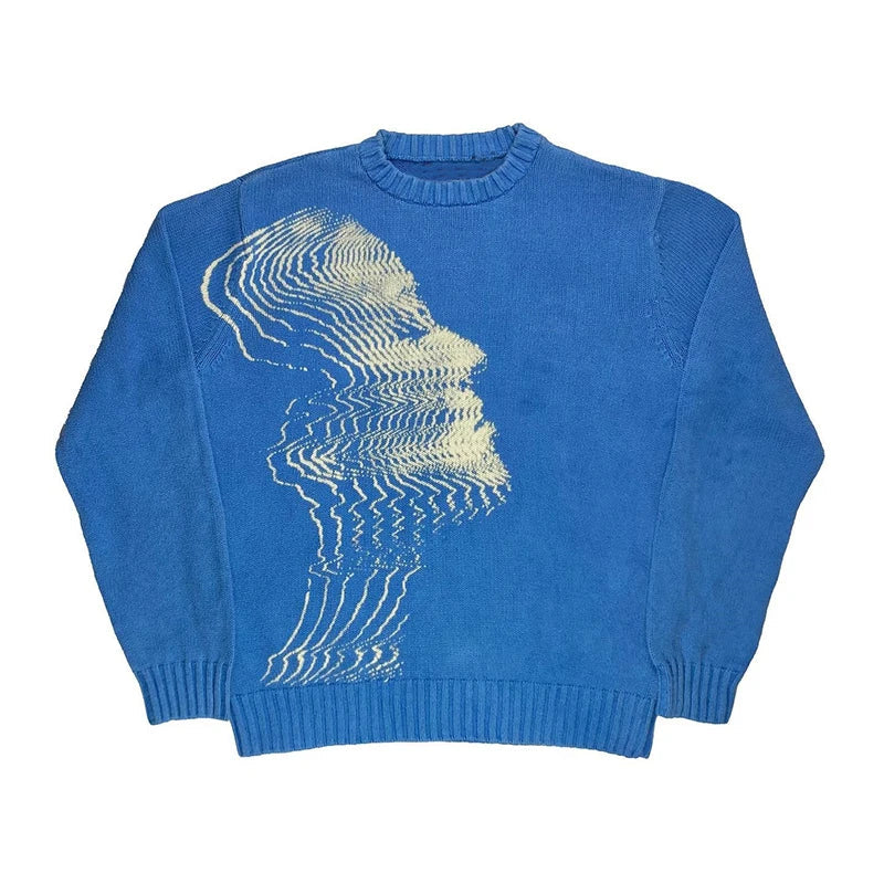 KNITTED BLACK CLOUD Pullover