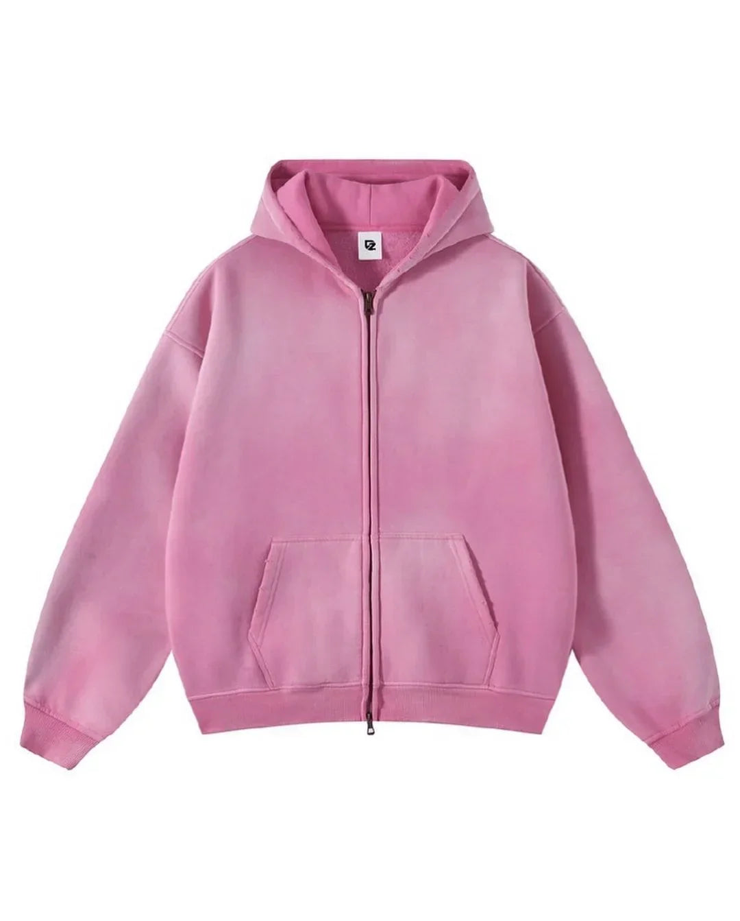 GRADIANT CARDIGAN CLOUD loose zipper