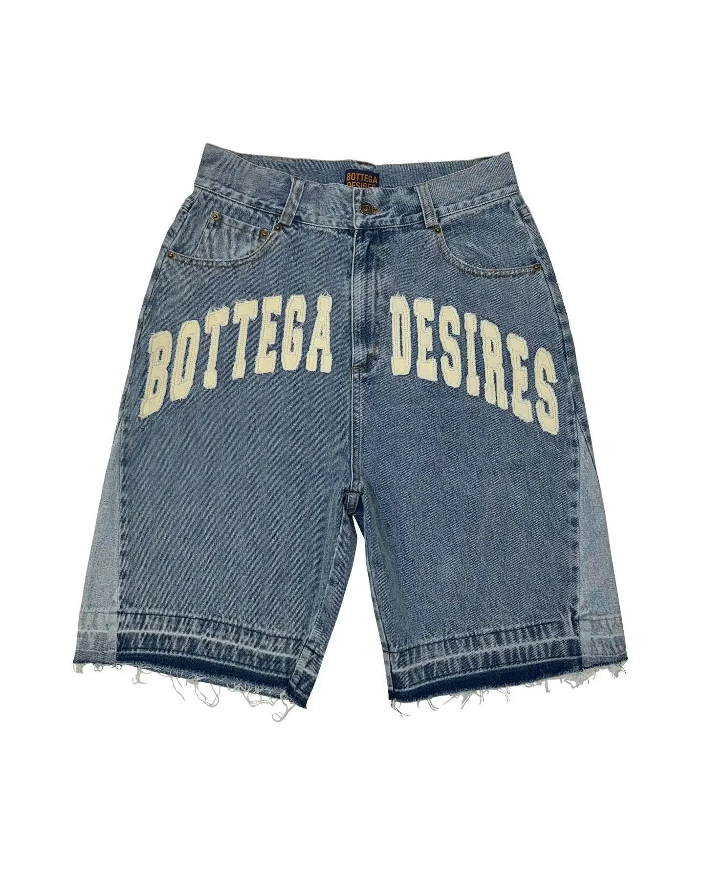 BOTTEGA DESIRES CLOUD jeans shorts