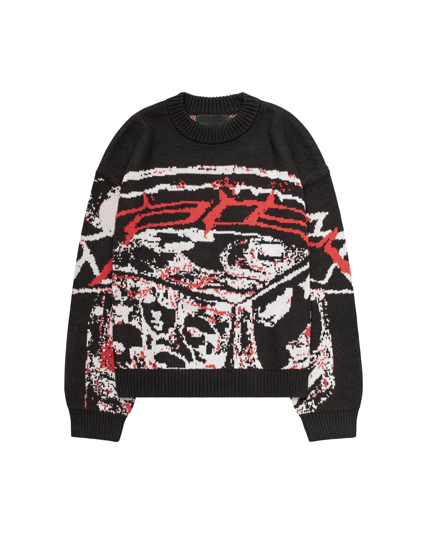 KNITTED BLACK CLOUD Pullover