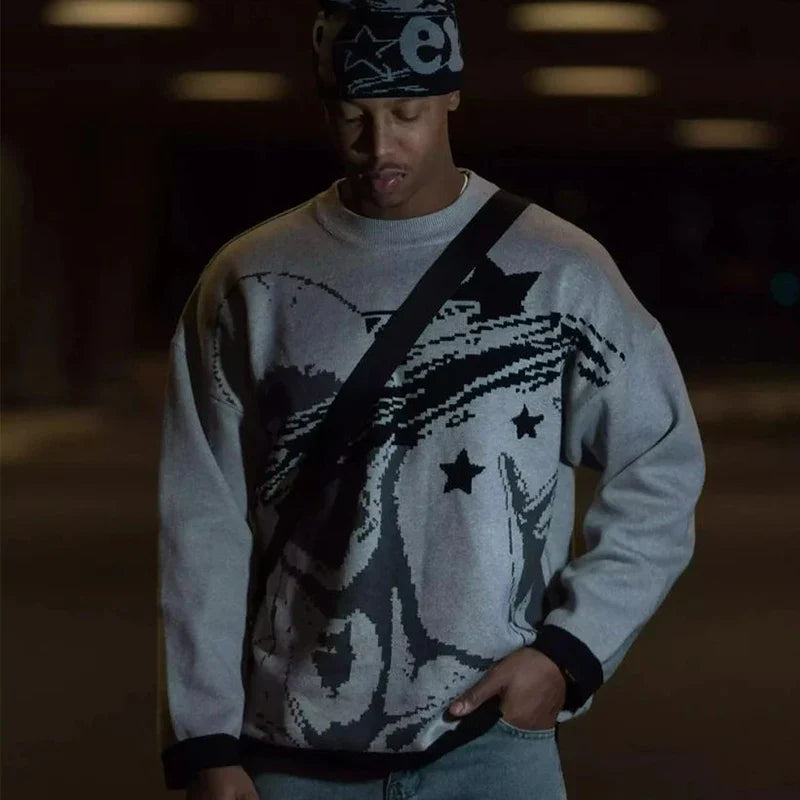 PATTERN KAOS Pullover