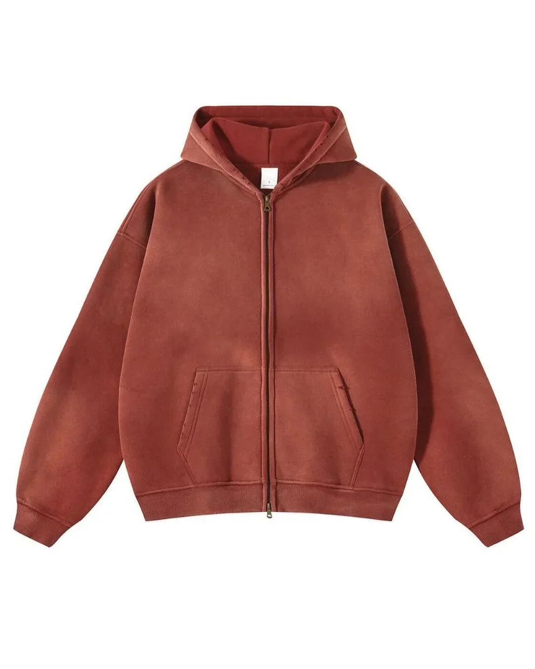 GRADIANT CARDIGAN CLOUD loose zipper