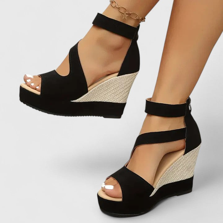 Laura | Women's Orthopedic Wedge Sandals
