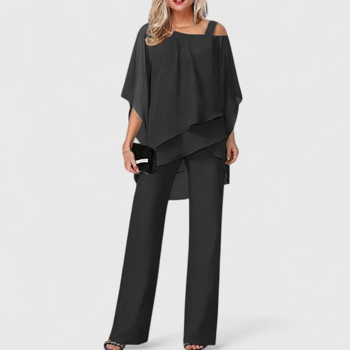 Samantha | Women's Two Piece Pants Set for Casual & Formal