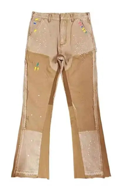 MNMLE CLOUD CARGO Flared Jeans
