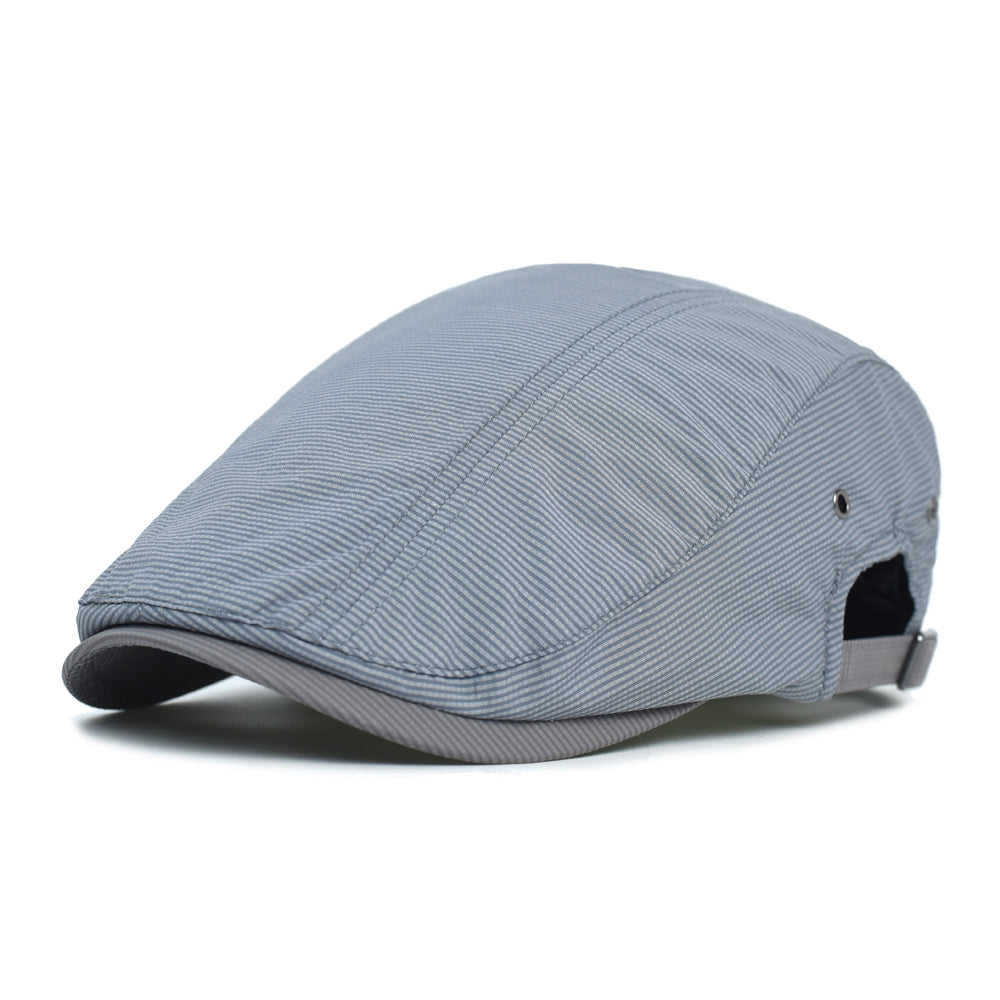 Varen | Classic Everyday Pinstripe Flat Cap