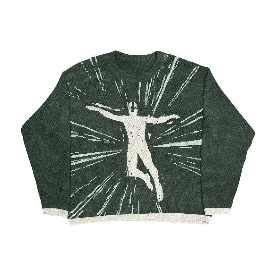 GREEN LIGHT CLOUD Pullover