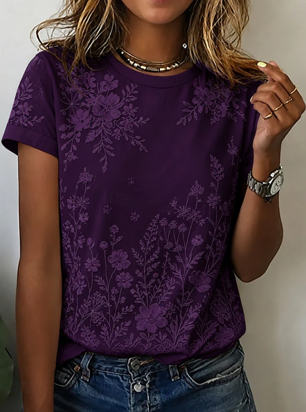 Liora | Casual Floral Everyday Top