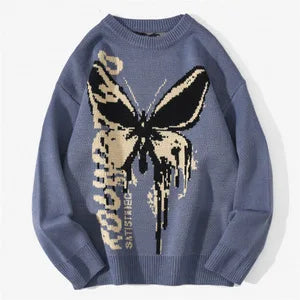 KNITTED BLACK CLOUD Pullover