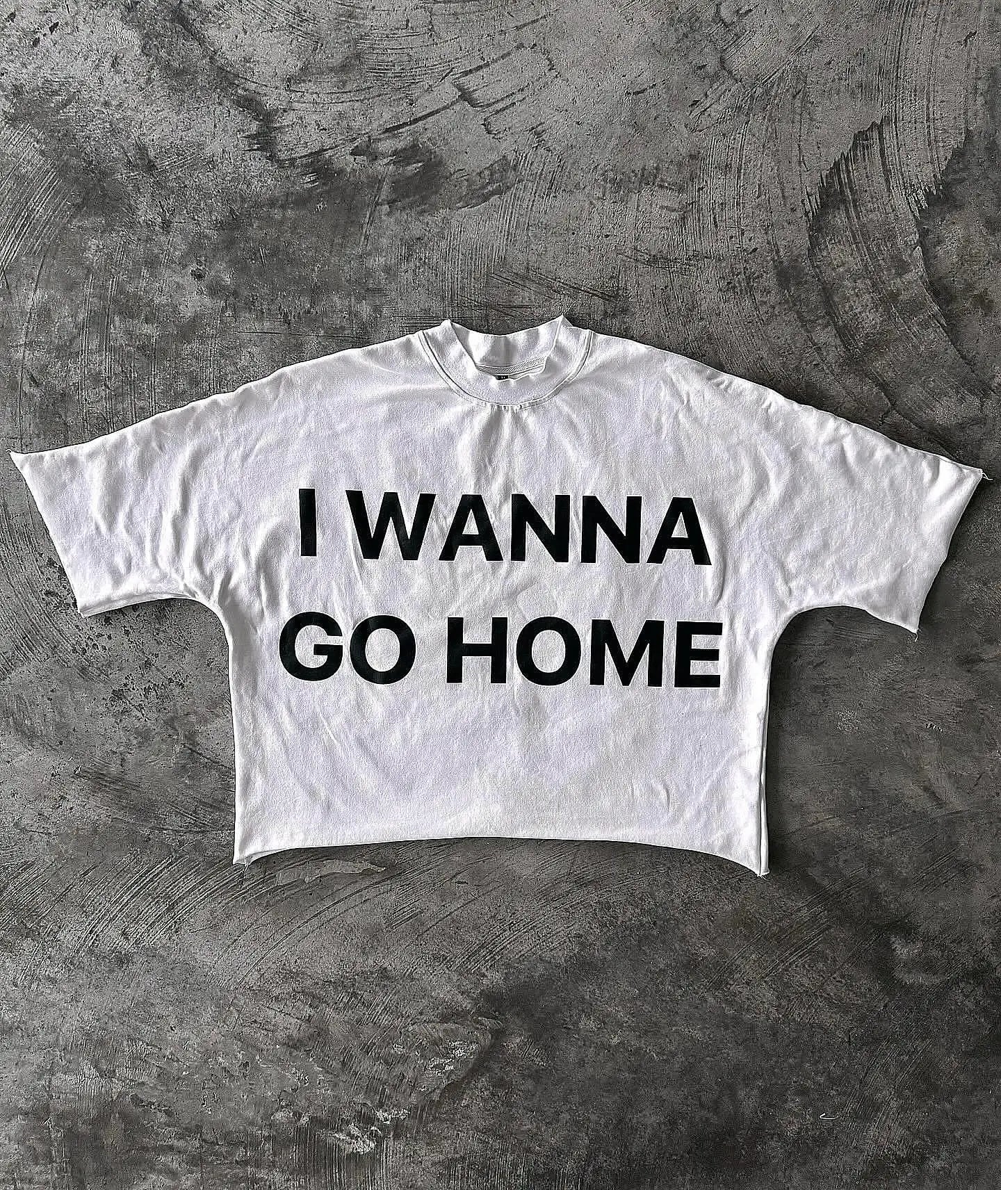 I WANNA GO HOME CLOUD Tee