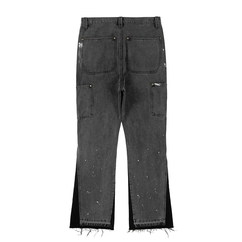 MNMLE CLOUD CARGO Flared Jeans