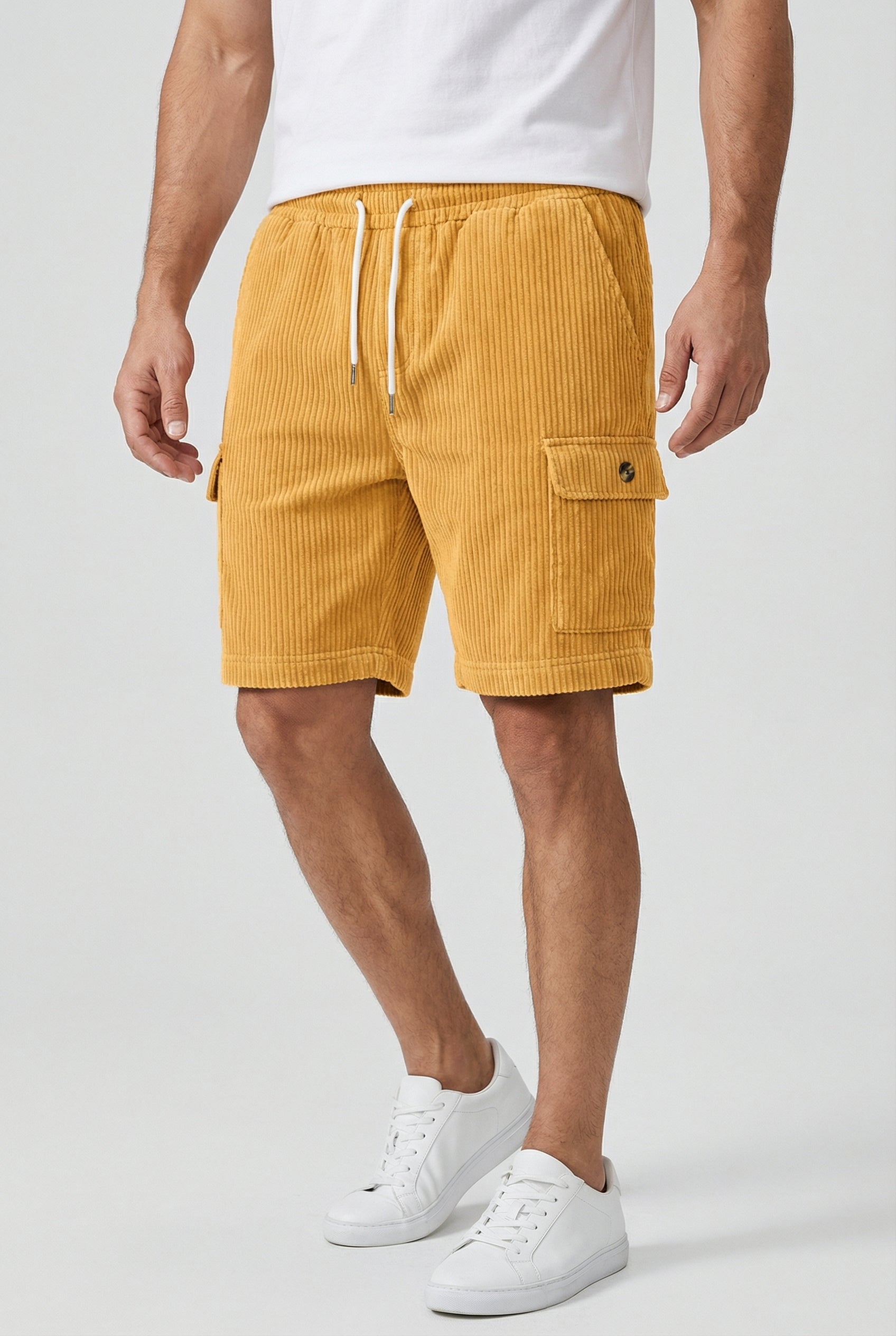 Thomas | Men's Casual Tooling Detail Shorts