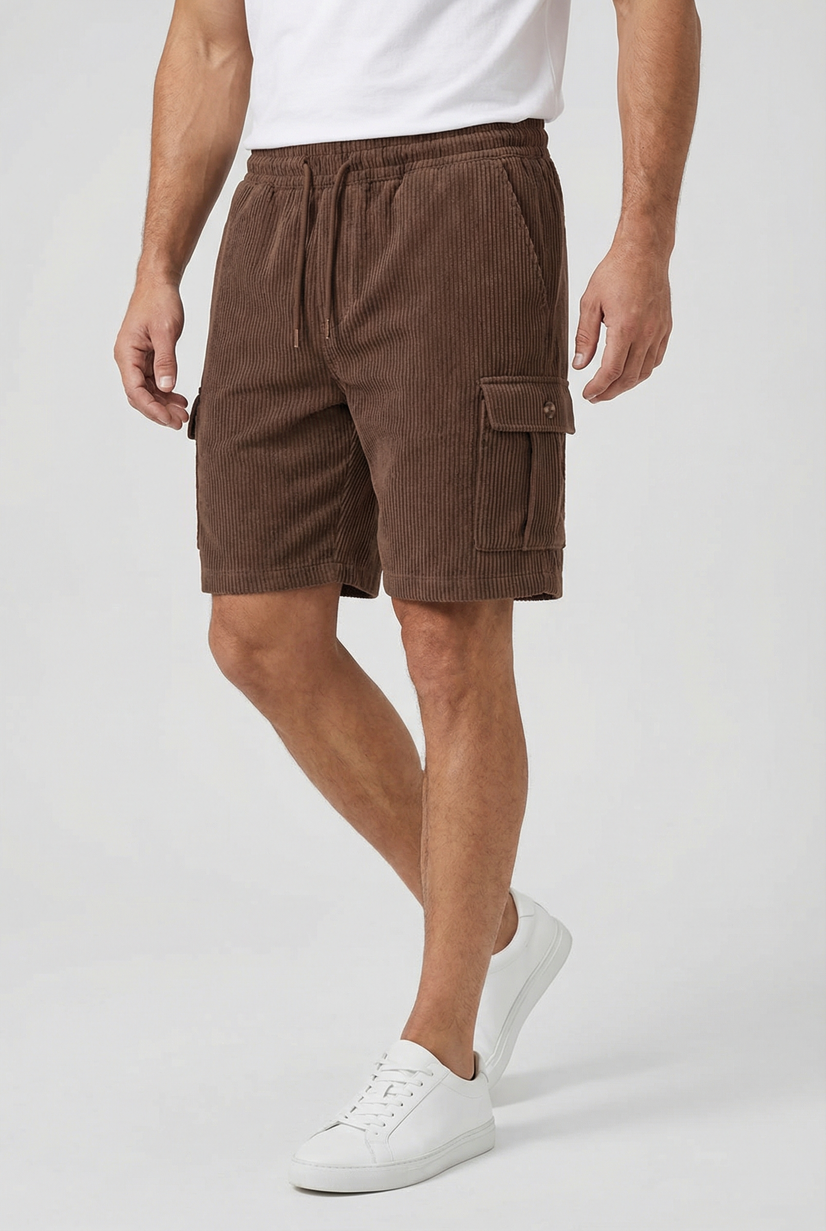 Thomas | Men's Casual Tooling Detail Shorts