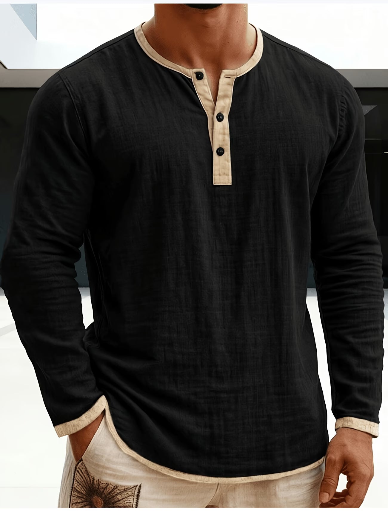 Colton | Casual Long Sleeve Button Summer Shirt