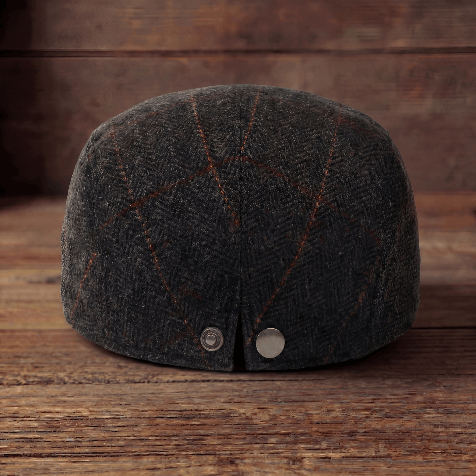 Edward | Heritage Pinstripe Stitch Flat Cap