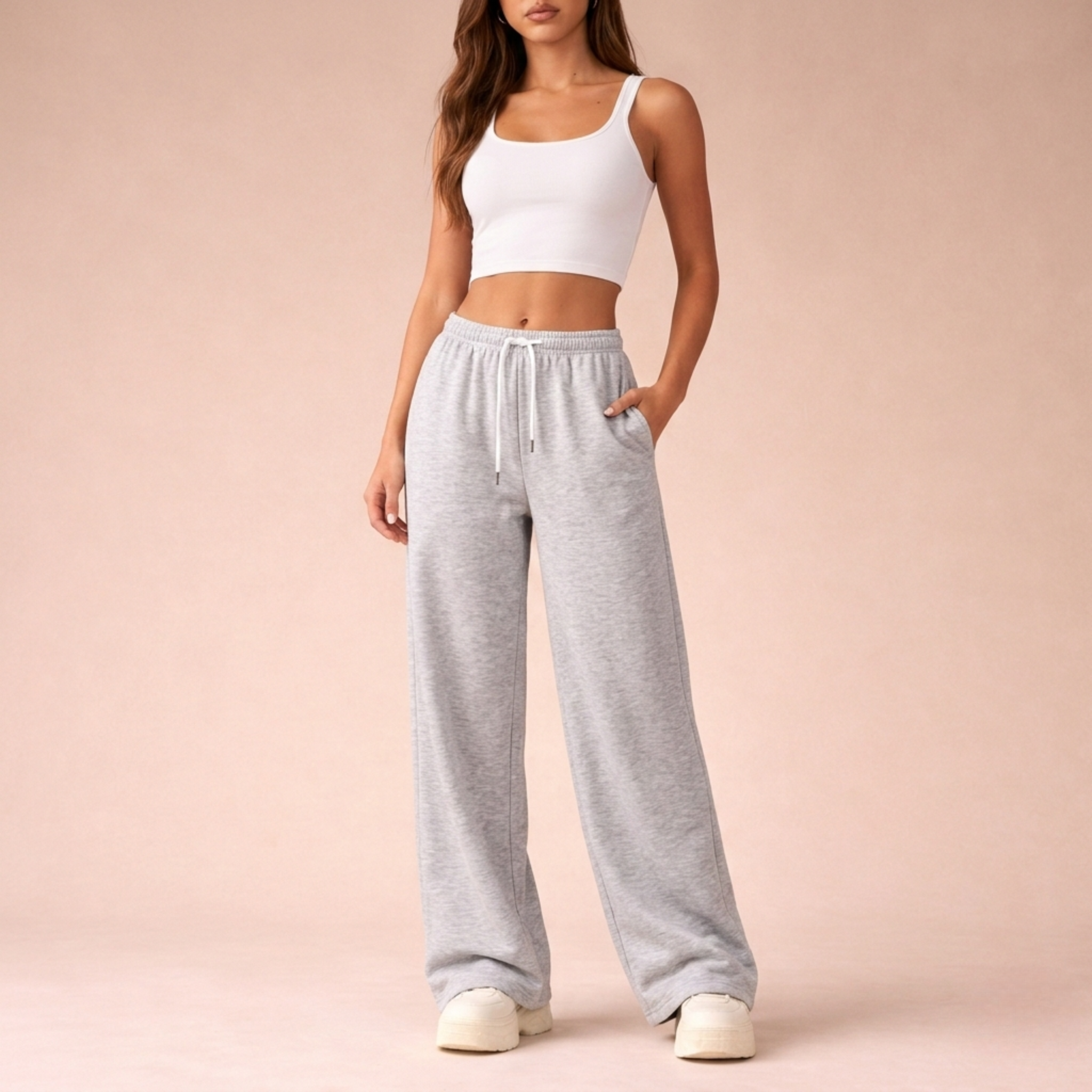 Marlene | Relaxed Wide-Leg Joggers