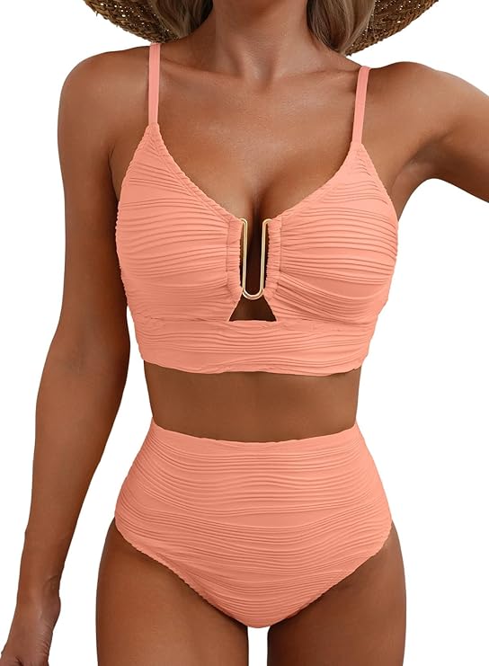 Adeline | Elegant High-Waisted Bikini Set