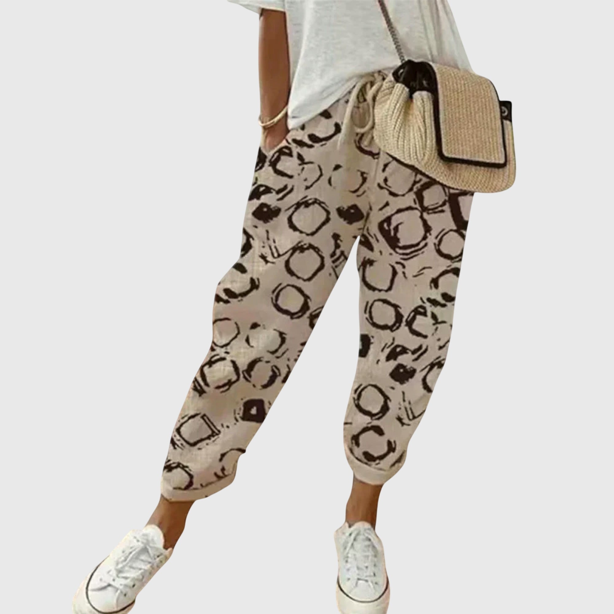 Valerie | Women's Cotton Casual Relaxed Fit Pants